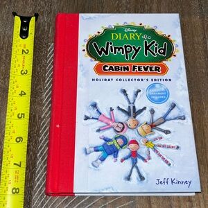 Cabin Fever Special Disney Cover Holiday Collector's Edition Diary of a Wimp Kid